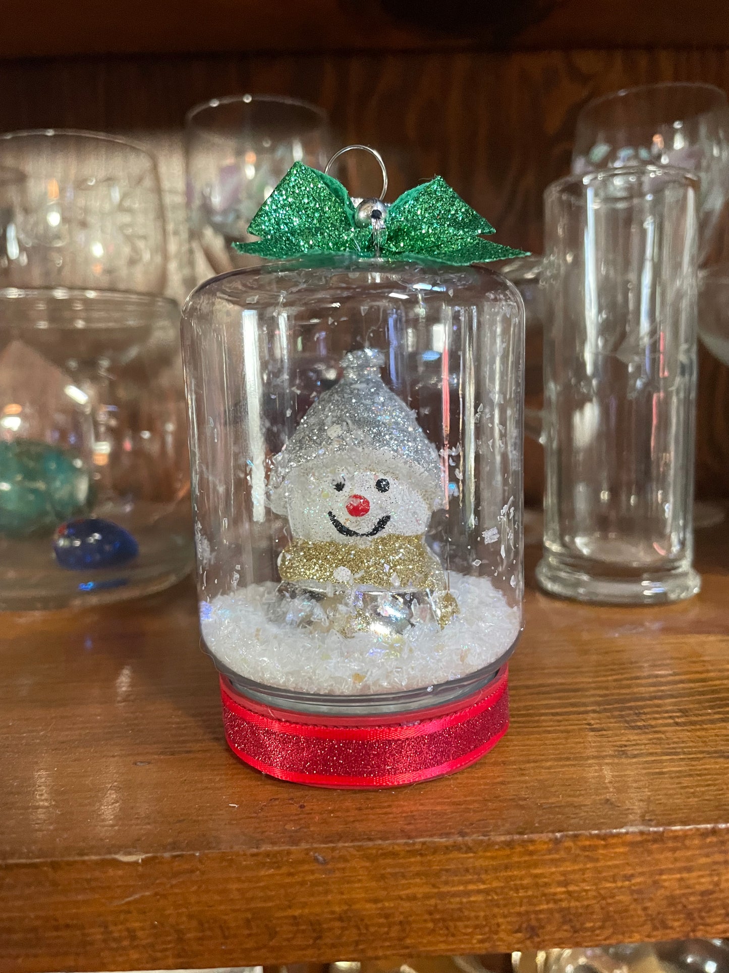 Snow Globe Ornament