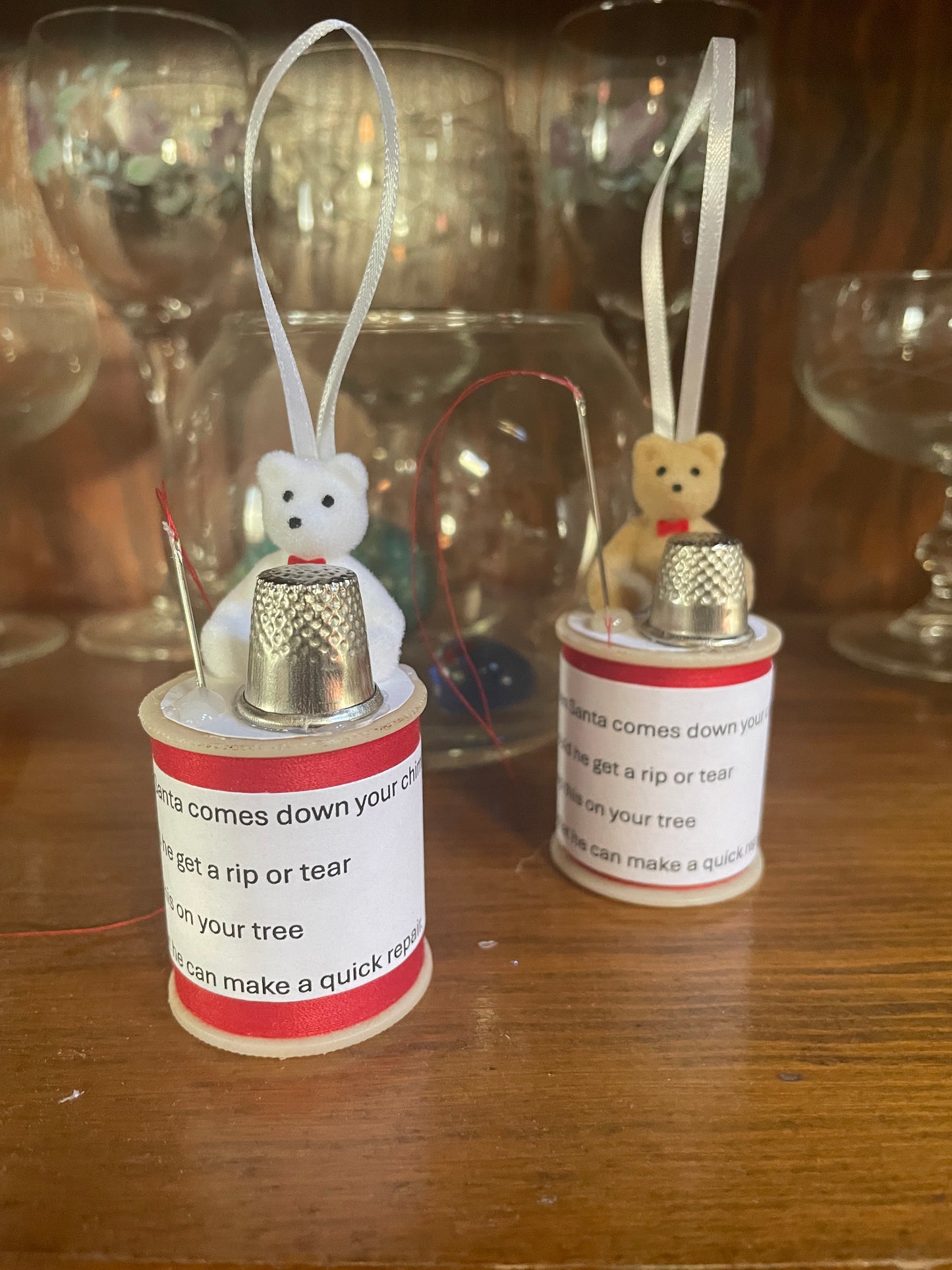 Santa Repair Kit Ornament