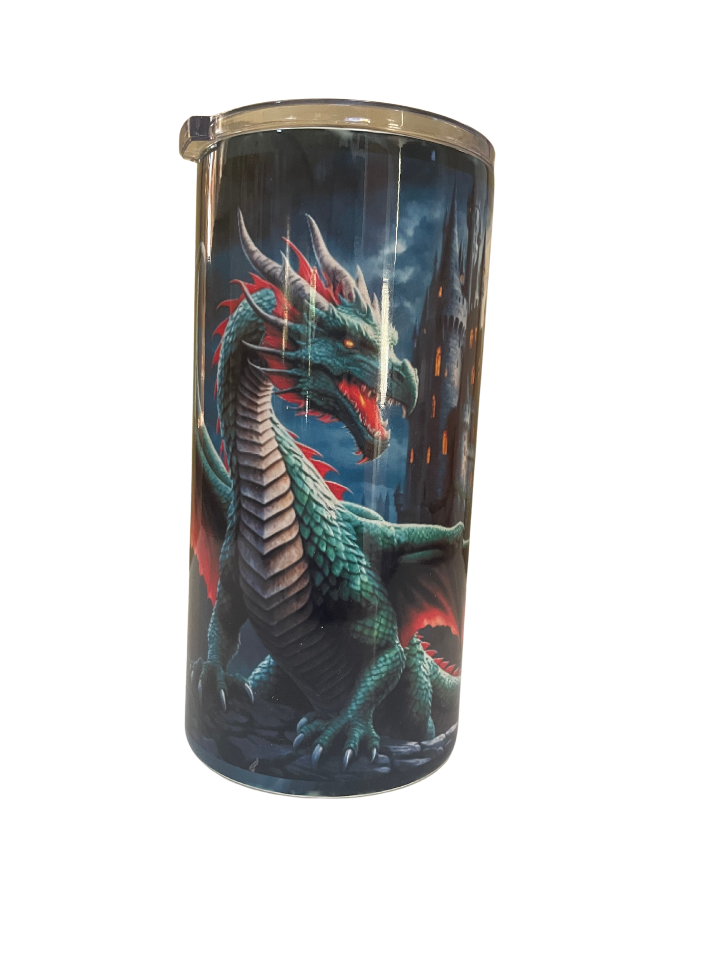 16 oz Tumbler w/lid & straw