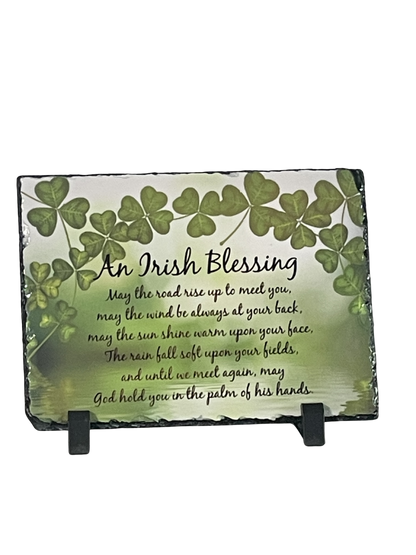 Slate Plaque w/display feet