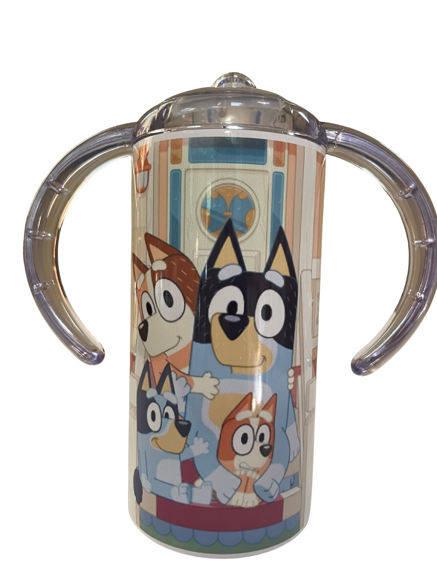 Sippy Cup Tumbler w/lids & straw