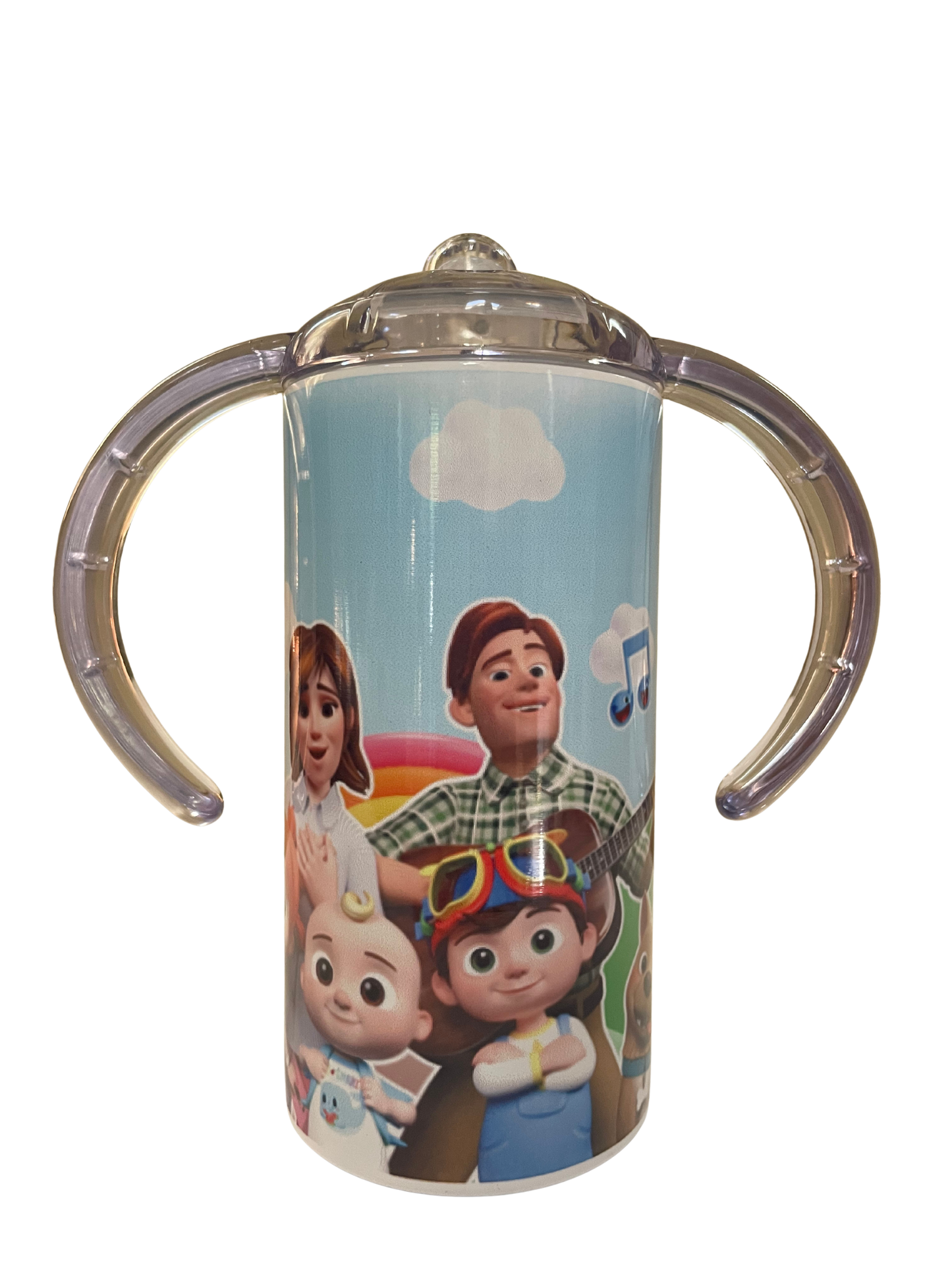 Sippy Cup Tumbler w/lids & straw