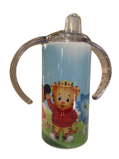 Sippy Cup Tumbler w/lids & straw