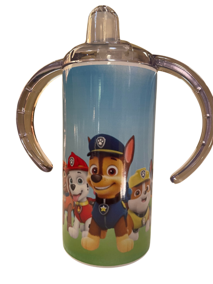 Sippy Cup Tumbler w/lids & straw