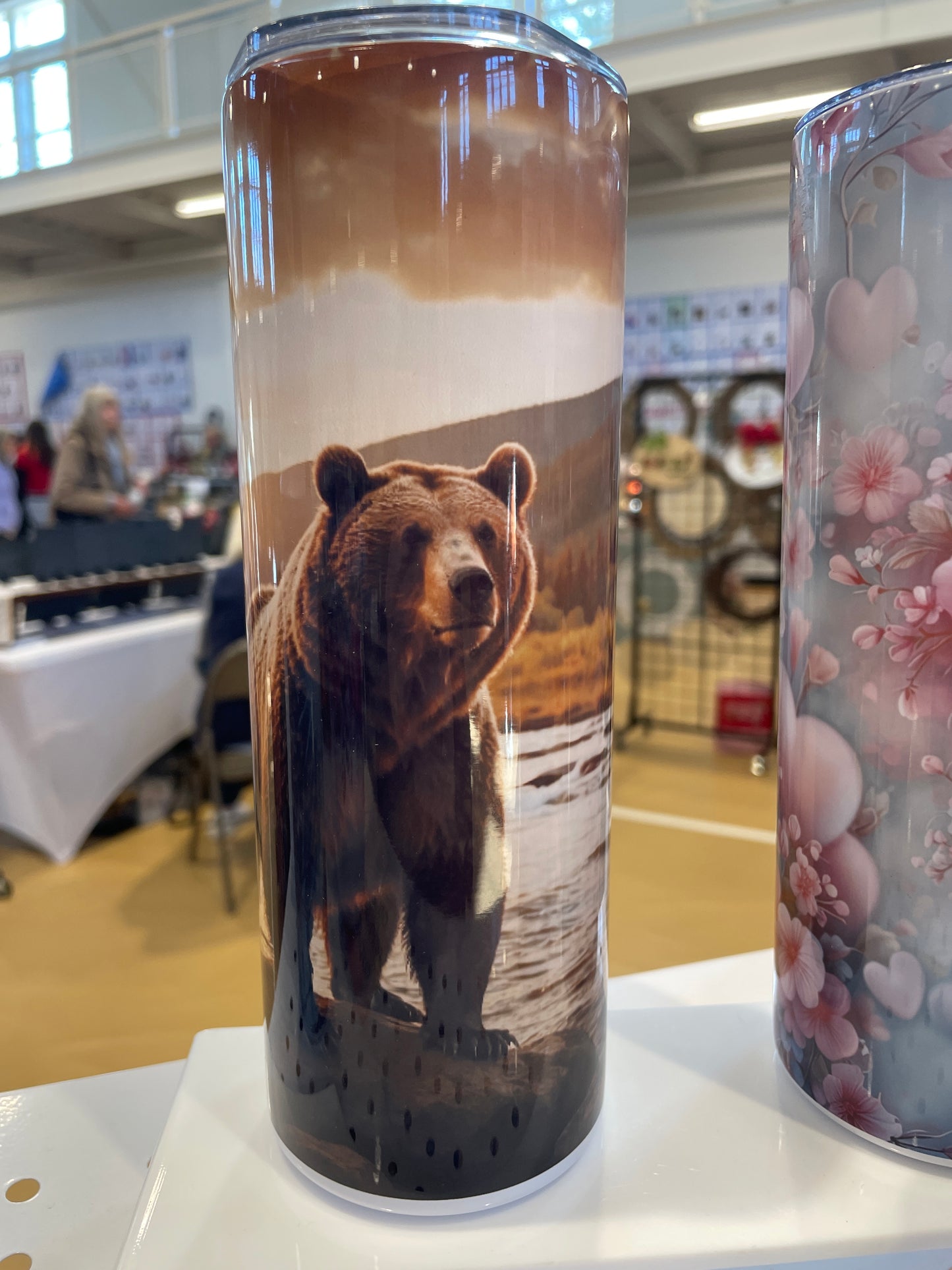 Skinny Tumbler w/design