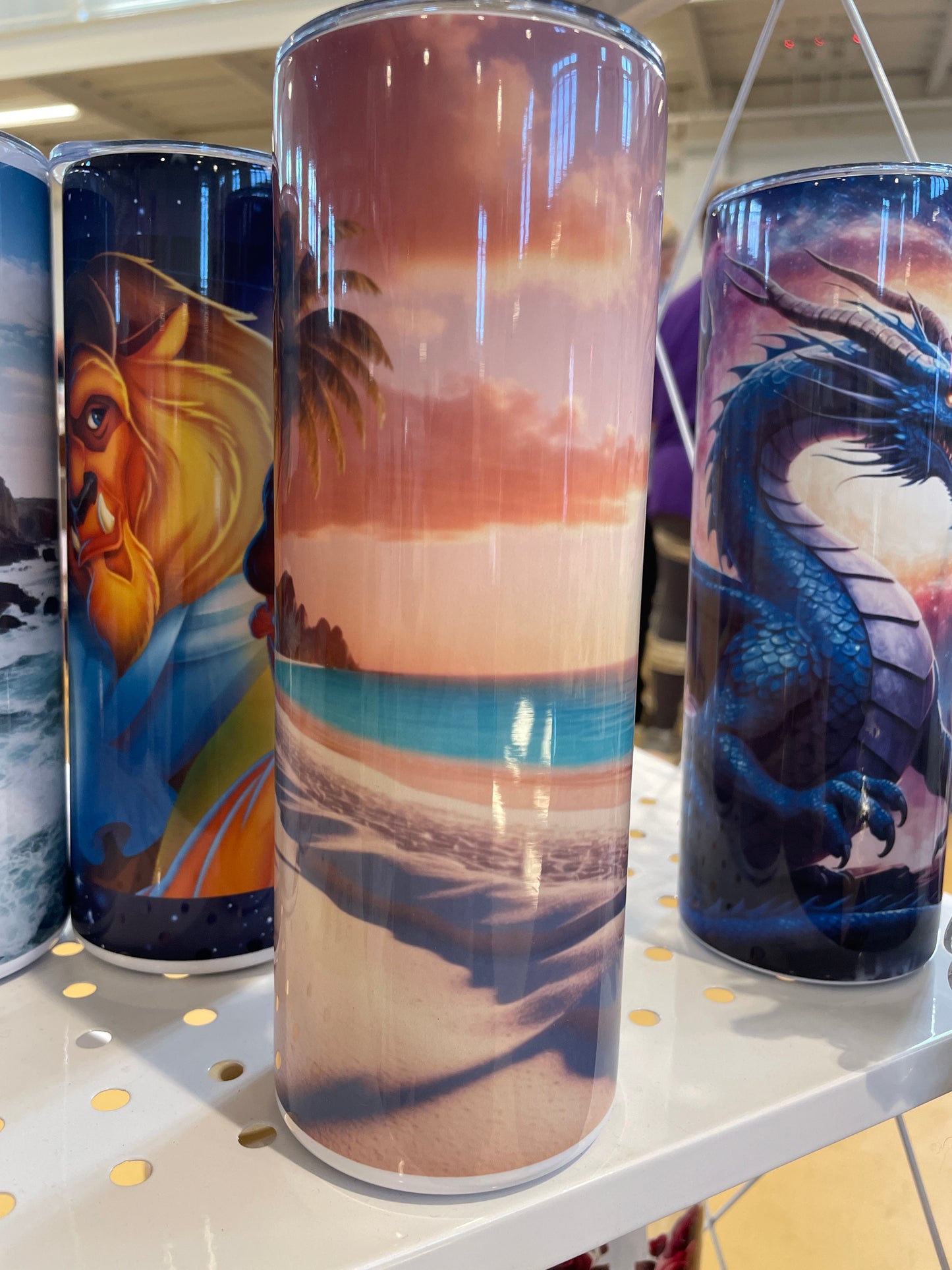 Skinny Tumbler w/design