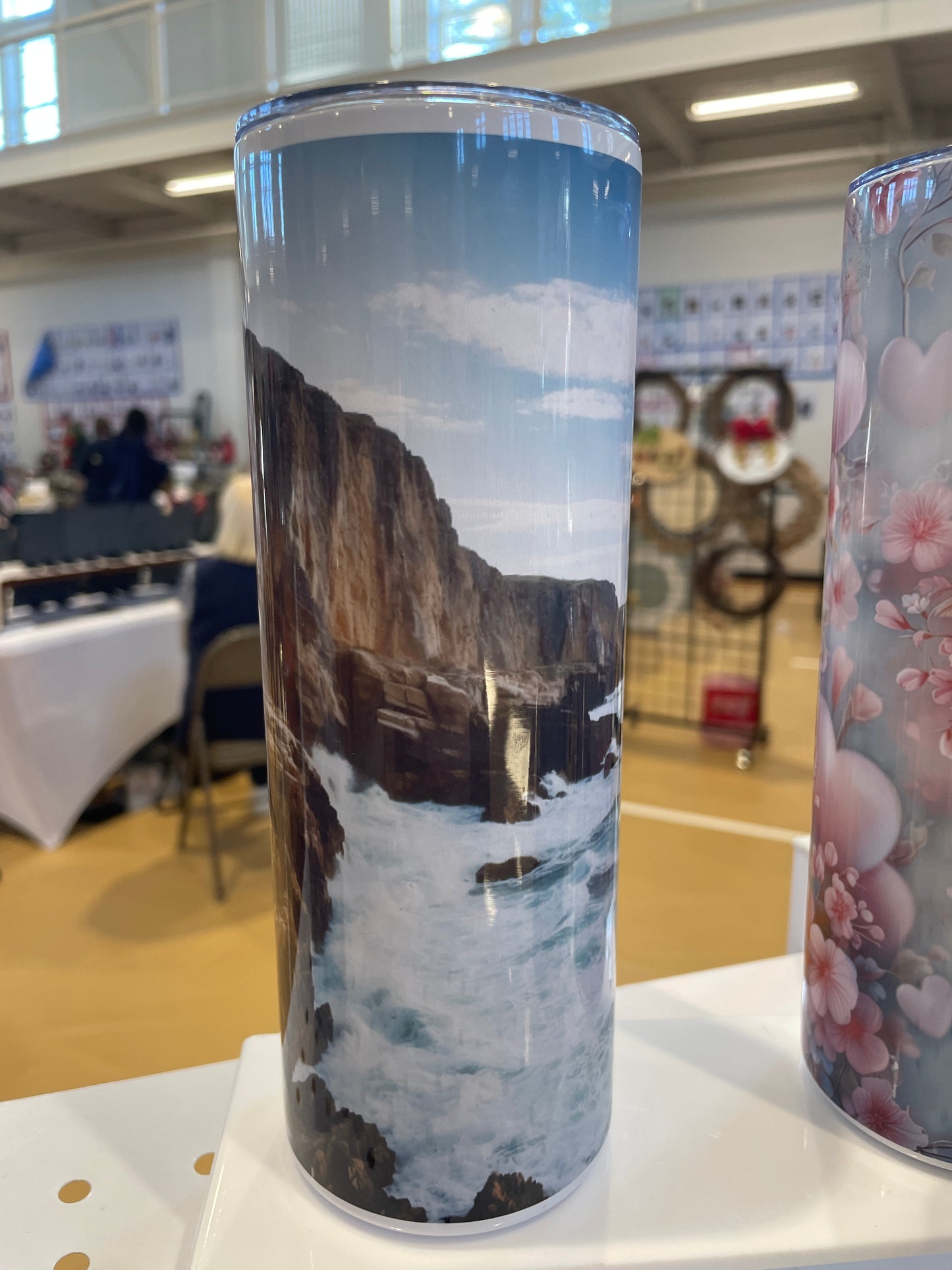 Skinny Tumbler w/design