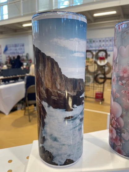 Skinny Tumbler w/design