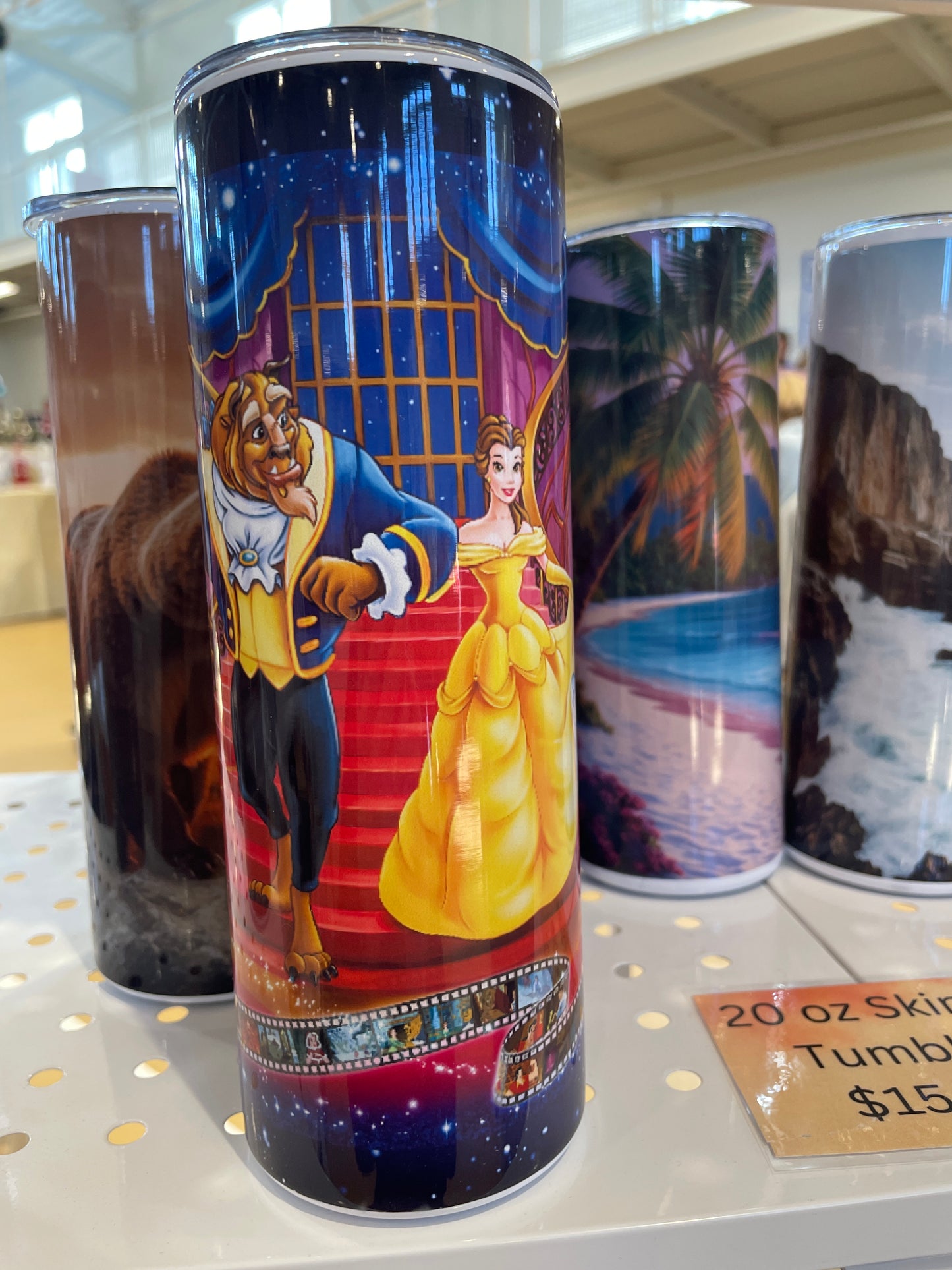 Skinny Tumbler w/design