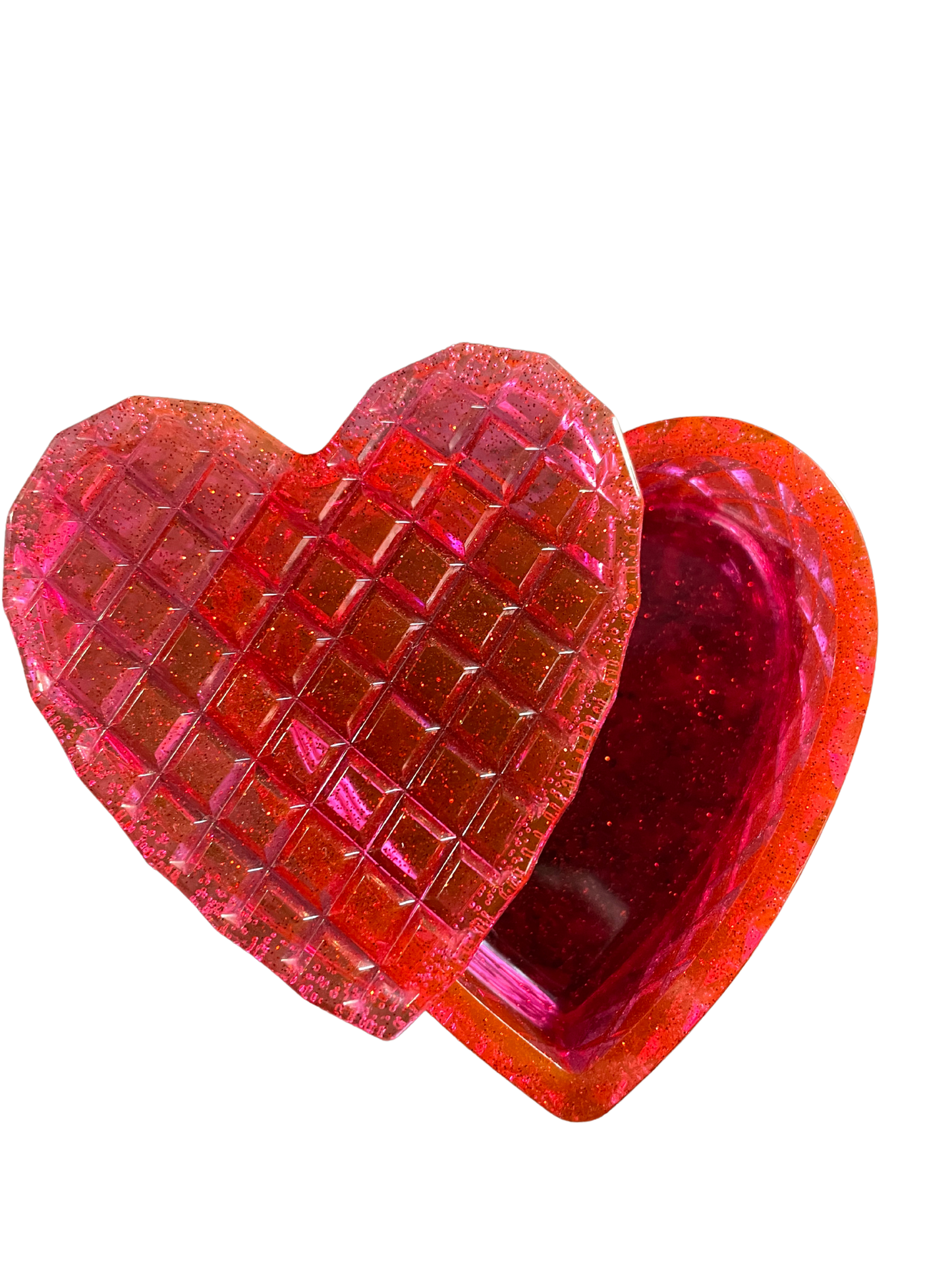 Heart Trinket Box w/lid